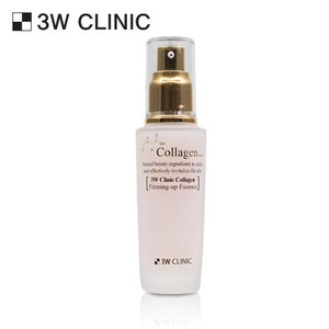 Esencia Reafirmante Facial Antiarrugas 3W Clinic 50ml, Suero de Colágeno con Ácido Azelaico y Salicílico, Reduce Poros, Calmante, para Uso en Casa - Product Image 1
