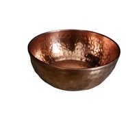 Bol de pédicure rond, poli, moderne, martelé, pour soins des pieds, disponible au meilleur prix depuis l'Inde