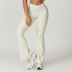 Leggings deportivos de cintura alta para entrenamiento Reciclable Secado rápido Levantamiento de glúteos Característica sólida para Control de barriga Yoga Pilates - Product Image 4