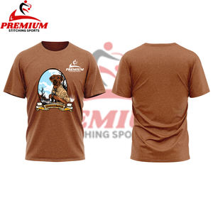 เสื้อยืดแขนสั้นผู้ชายผ้าฝ้าย100% น้ำหนักเบาป้องกันแสงแดดผ้ายืดแบบลำลองผ้าย้อมสีพื้น - Product Image 3