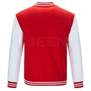 เสื้อแจ็คเก็ต Lettermen สั่งทําพิเศษที่สะดวกสบายสําหรับผู้ชายเสื้อแจ็คเก็ต Lettermen แขนยาวสําหรับขาย - Product Image 3