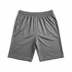 Street Style Workout <b>Shorts</b> with Elastic Waist <b>Lightweight</b> Gym Fitness Wear Summer Running <b>Shorts</b> - Product Image 1