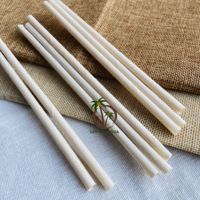 Pailles à boire en noix de coco COCO-ECO - Réutilisables/ jetables / Certifiées LFGB - Prix de gros en provenance du Vietnam