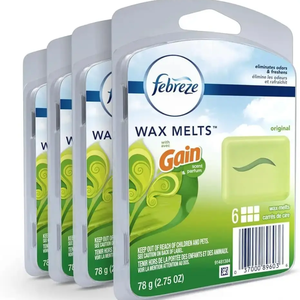 Febreze Original Scent Désodorisants 4-Pack Cire Melts & Odor Fighter Forte Odeur 6 Cubes Chacun pour la Maison et la Voiture - Product Image 5