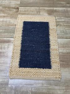 Customized Eco-Friendly Natural Cotton Jute Area Rugs Handcrafted Anti-Slip Floor <b>Coverings</b> for Home Office Decor <b>Cushioned</b> - Product Image 2