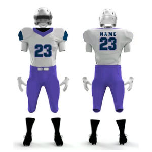 Superbe produit de qualité, uniforme de football multi-couleurs, hauts de football américain, maillot de football américain - Product Image 3