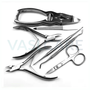 Professional Podiatry Set <b>Nail</b> Nipper <b>Clipper</b> <b>Thick</b> Chiropody Foot Set Ingrown Toenails Treatment Kit by Vaslcare - Product Image 6