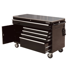 Armoire de chariot à outils en acier enduit de poudre pour garage de mécanicien d'atelier entrepôt de haute qualité grand maître armoire de haute qualité - Product Image 6