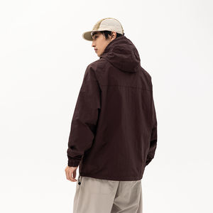 Stylish Outdoor Windbreaker <b>Jacket</b> for <b>Men</b> Women Casual Running Hiking <b>Travel</b> Lightweight Waterproof Breathable <b>Jacket</b> - Product Image 2