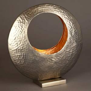 Bougeoir photophore de Noël d'occasion le plus vendu décor à la maison nouveau design finition argentée - Product Image 4