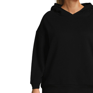 Sweat-shirt décontracté pour femme, imprimé personnalisé, à capuche, pull-over respirant pour l'automne et l'hiver - Product Image 5