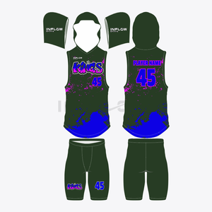 Uniformes de football américain 7v7 en polyester 100% grande taille, kits de football américain, maillot de football respirant de haute qualité - Product Image 1