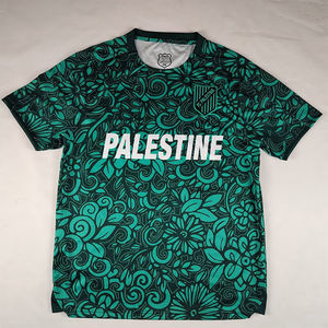 <span class=keywords><strong>Maillot</strong></span> de football personnalisé gratuit, ensemble complet de <span class=keywords><strong>maillot</strong></span> de football d'automne, découpe automatisée pour le FC Palestine, pour l'Algérie, le Maroc, vêtements de football - Product Image 5