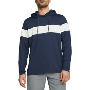 Sweat-shirts à capuche de golf pour hommes avec logo personnalisé brodé, nouveau design, poche zippée, vente en gros, motif uni, automne-hiver - Product Image 1