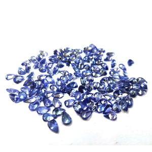Haute qualité 5x3mm poire coupe Tanzanite pierre précieuse couleur bleue naturelle 0.20 Cts meilleure pierre moyenne en vrac fournisseur de qualité en gros - Product Image 4