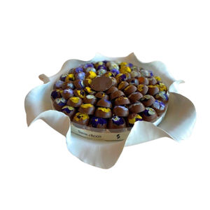 Home Table Decoration <b>Chocolate</b> Serving Bowl Fancy Designer <b>Chocolate</b> Bowl With Wooden Large Tray For <b>Wedding</b> Parties Use - Product Image 3