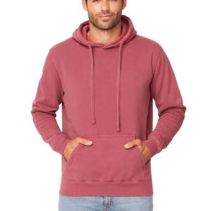 เสื้อฮู้ดผ้าฟลีซผ้าฝ้าย100% สำหรับผู้ชาย, เสื้อสวมหัวใส่สบายโอเวอร์ไซส์ทำจากผ้าฝ้ายย้อมสีล้วนพัฟ6XL XS โลโก้ออกแบบได้ตามต้องการ - Product Image 1