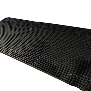 Caillebotis en plastique en fibre de verre 4x8 haute résistance à la Corrosion résistance durabilité fibre de verre FRP grille plaque antidérapante - Product Image 1