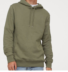 Sudadera con Capucha Deportiva de Moda, Sudadera con Capucha Extra Grande con Cierre, Sudadera Informal de Color Sólido, Algodón para Sudadera con Capucha - Product Image 1