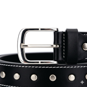 Ceinture pour homme en cuir de vachette de première qualité, boucle en cuivre, ceinture en cuir véritable, ceinture décontractée et simple pour jeans - Product Image 6