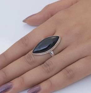 925 Stamped Handmade Gemstone Black Onyx <b>Spinner</b> <b>Ring</b> Jewelry 925 Sterling Silver Best Quality Natural Designer Promise <b>Ring</b> - Product Image 2