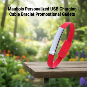 Braccialetto con Cavo di Ricarica USB Personalizzato Maubois, Gadget Promozionali - Product Image 3