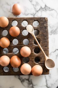 ที่ใส่ไข่ไม้สำหรับห้องครัวฟาร์มและตลาดเครื่องครัวถาดไข่สำหรับเก็บไข่ปลอดภัย - Product Image 2