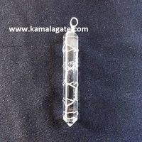 Pendentifs élégants en laiton argenté avec améthyste à point unique enroulée dans du fil, artisanat tendance en pierre de cristal