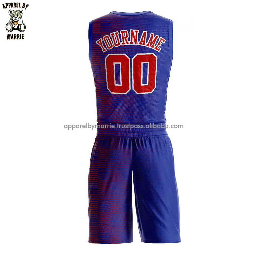 Top Set Method Top Selling Basketball Uniform Sleeveless Jersey Set With Comfortable ...