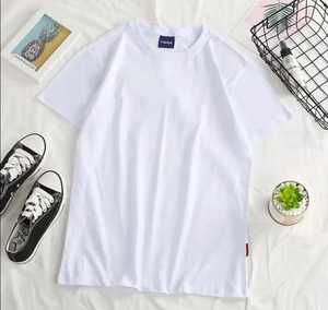 Camiseta de color sólido de alta calidad en blanco Camiseta sin mangas Corportae Servicio OEM de color sólido - Product Image 3