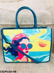 Borsetta in pelle artificiale stampata di design un accessorio lussuoso ed elegante perfetto per le <span class=keywords><strong>donne</strong></span> <span class=keywords><strong>che</strong></span> apprezzano l'eleganza - Product Image 5