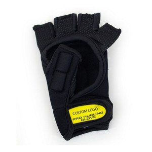 La mejor calidad 100% GAA Guantes deportivos OEM Alemán Látex Hurling Guantes de fútbol Material de cuero Guantes de portero gaélico alto - Product Image 5