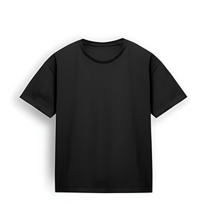 Streetwear T-<b>Shirt</b> Mens Cotton Regular Fit Drop Shoulder Solid Casual Front Vintage <b>Y2K</b> Hip Hop Custom Bulk Wholesale Private - Product Image 1