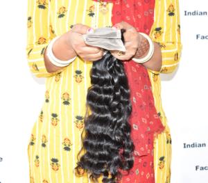 Fabrication en Inde, cheveux humains vierges non transformés, aspect naturel, fermeture soyeuse et douce, fournisseur bouclé à cuticule alignée brut indien en gros - Product Image 5