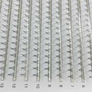 Promade Eyelash Vendor Customized Boxes Lashbook Packaging <b>Holder</b> CC Curl Natural Long Lashes Korea PBT Fiber ELFA Brand Made - Product Image 4