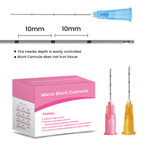 Cánula Micro Blunt Desechable de 22 g, Estéril, de 25 g y 50 mm, con Punta Fina para Inyecciones - Product Image 4