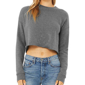 เสื้อครอปแขนสั้นคุณภาพพรีเมียมสำหรับผู้หญิง ผ้าฝ้าย 100% ระบายอากาศได้ดี แห้งเร็ว สวมใส่สบายสำหรับฤดูร้อน น้ำหนักเบา - Product Image 1