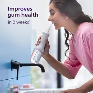 Philips Sonicare Cordless Power Flosser 3000 - Hydropulseur sans fil avec technologie Quad Stream innovante, irrigateur buccal - Product Image 3