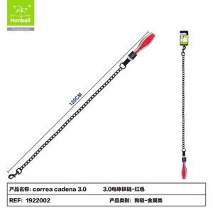 Correa de Cadena de Hierro para Perro, Accesorio para Mascotas con Recubrimiento Electrolítico - Product Image 2