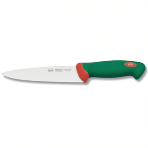 Cuchillo de Chef Profesional de Acero Inoxidable Verde y Cromado de 18 cm de PREMANA 3126 - Product Image 2