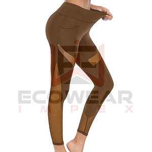 2025เลกกิ้งออกกำลังกายผ้าขนนุ่มกางเกงเลกกิ้งเล่นโยคะผ้าขนนุ่มเป็นมิตรต่อสิ่งแวดล้อม - Product Image 3