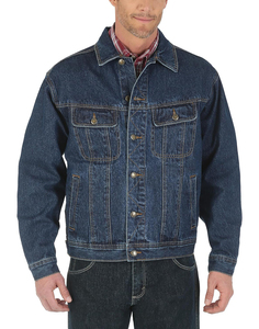 Chaqueta Vaquera para Hombre de Alta Calidad, Transpirable, Fabricada en Pakistán, Color Azul, en Venta - Product Image 5