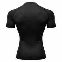 T-shirt de sport à compression pour homme, coupe slim, respirant, écologique, séchage rapide, manches courtes, dernière tendance, vente chaude, 180