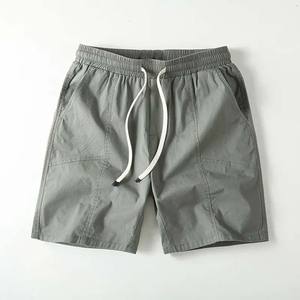 Pantalones cortos con logotipo personalizado, pantalones cortos deportivos con bolsillos largos para entrenamiento para hombres, pantalones cortos estampados para hombres - Product Image 4