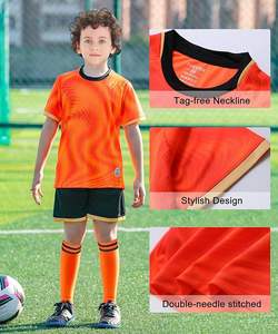 Uniformes y kits de fútbol de diseño personalizado, conjuntos de camisetas de fútbol personalizados para adultos y niños para equipos - Product Image 4