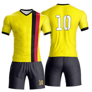 High Quality 100% Polyester Breathable Soccer Jersey Sets OEM Wholesale Blank <b>Football</b> <b>Training</b> Uniforms - Product Image 1