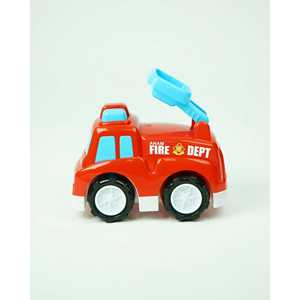 Brave Firefighting <b>Fire</b> <b>Engine</b> <b>Toy</b> for Kids Plastic Friction Vehicle - Product Image 2
