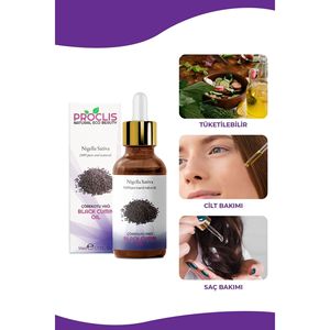 100% Natural Cold-Pressed Black Cumin Seed <b>Hair</b> <b>Essential</b> <b>Oil</b> 50 ml Fixed Turkey - Product Image 5