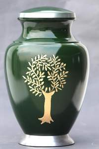 Adult Cremation Urns for Male/Female Funeral Urn for Human Ashes Decorative Urns for Ashes Large <b>Keepsake</b> <b>Box</b> (Tree of Life) - Product Image 3