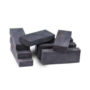 Eco-Friendly Raw Buffalo Horn Square <b>Block</b> with Pyramid Religious Animal Design for Art & Collectible Handles - Product Image 1